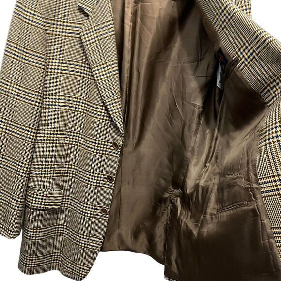 Ermenegildo Zegna Sport Coat Blazer Jacket Whisper Houndstooth Windowpane US 42 - Picture 8 of 16